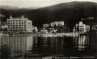 Abbazia Hotel Palace, Quisisana and Continentale