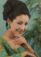 2 db MODERN dimenziós lap; hölgy, űrhajó / 2 modern dimension cards; lady, spaceship