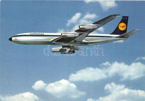 4 db MODERN használatlan motívumlap; Lufthansa repülőgép / 5 modern unused motive cards; Lufthansa a...