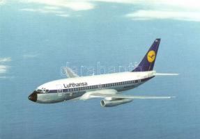 4 db MODERN használatlan motívumlap; Lufthansa repülőgép / 5 modern unused motive cards; Lufthansa a...