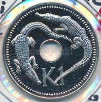 Pápua Új-Guinea 1975. 1K T:PP Papua New Guinea 1975. 1 Kina C:PP Krause KM#6