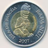 Húsvét-szigetek 2007. 500P T:1-
Easter Islands 2007. 500 Pesos C:AU