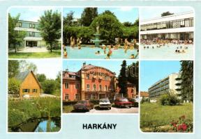 61 db MODERN magyar városképes lap; fürdők / 61 modern Hungarian town-view postcards; spas
