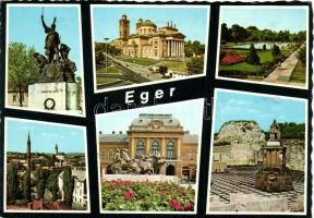 74 db MODERN magyar városképes lap; sok Sopron és Pécs / 74 modern Hungarian town-view postcards; many Sopron and Pécs