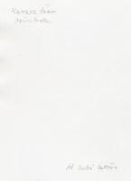 cca 1970 Kurucz János: Id. Szabó István (1903-1992)  szobrászművész műtermében, 24x18 cm