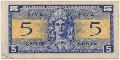 Amerikai Egyesült Államok/Katonai kiadás 1954. 5c T:III
USA/Military Payment Certificate 1954. 5 Cen...