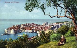 Dubrovnik, Ragusa; - 3 old postcards