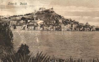 3 db RÉGI horvát városképes lap; Korcula, Sibenik / 3 old Croatian town-view postcards; Korcula, Sib...
