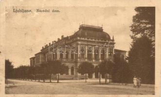 Ljubljana - 2 old postcards