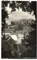 Ljubljana - 2 old postcards