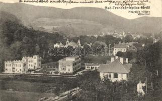 Trencsénteplic-fürdő, nyaralók völgye / villa valley (ázott / wet damage)