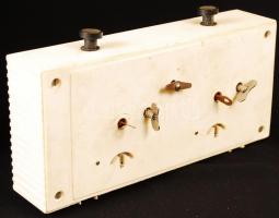 Jantar szovjet sakkóra, működik, 11×21 cm