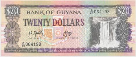 Guyana 1989. 20$ T:I Guyana 1989. 20 Dollars C:UNC Krause 27