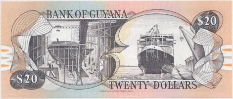 Guyana 1989. 20$ T:I
Guyana 1989. 20 Dollars C:UNC
Krause 27
