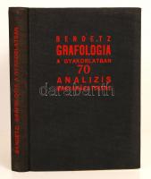 Bendetz Móric: Grafológia a gyakorlatban. 70 analízis magyarázatokkal, 77 írásképpel. Bp., 1937, Bendetz és társa. Vászonkötésben, jó állapotban.