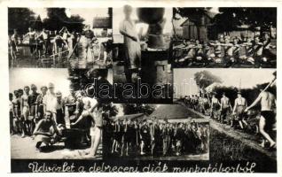 Debrecen, Diák munkatábor, leventék (b)