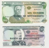 Mozambik 1961. 100Esc + 1967. 500Esc + 1970. 50Esc + 1972. 1000Esc T:I,I- (hajtatlan)
Mozambique 196...