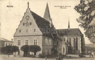 Bártfa, Sárosmegyei múzeum / museum (EK)