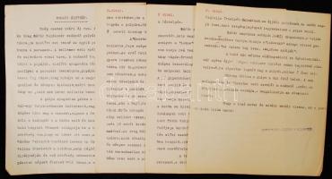 cca 1920-1930 Kerny István (1879-1963): Bugaci életképek, 2 db feliratozott, pecséttel jelzett fotó ...