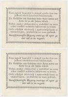 1849. 15Kr "Kossuth bankó" (2x)vágáshibával T:I-,II
Adamo G102