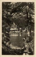 Tátra, Poprádi-tó / lake - 4 db régi képeslap / 4 old postcards