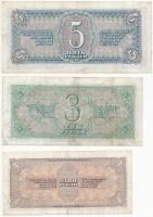 Szovjetunió 1938. 1R + 3R + 5R T:III
Soviet Union 1938. 1 Ruble + 2 Rubles + 5 Rubles C:F
Krause 213...