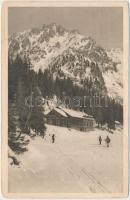 Tátra, Csorba-tó - 4 db régi képeslap / 4 old postcards