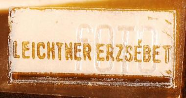 cca 1930-1940 Leichtner Erzsébet vintage fotója Szentpál Olga tánccsoportjának tagjairól, matricával...