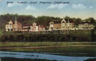 Brassó, Kronstadt; Fellegvársor / villa alley (b)