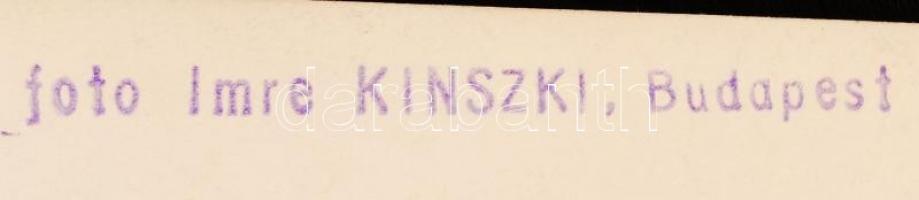 cca 1930-1935 Kinszki Imre (1901-1945): Jégvirág, pecséttel jelzett vintage fotó, 18x12 cm /
cca 193...