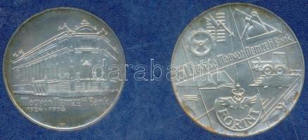 1974. 50Ft Ag + 100Ft Ag "MNB" pár T:BU Eredeti bontatlan kék MNB plasztiktokban!
Adamo EM...