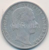 1860B 1/4Fl Ag "Ferenc József" T:3
Adamo M12