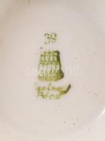 7 db Zsolnay patika edény, jelzett, hibátlan, m:14 cm