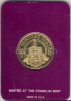 British Virgin Islands 1976 100$ arany / Gold 7.1g (0.900) T:PP példányszám / Auflage 12.000