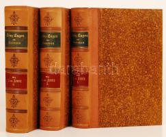 Alfred Arneth: Prinz Eugen von Savoyen. Nach den handschriftlichen Quellen der kaiserlichen Archive. I.-III. Wien, 1858. Verlag der typogr.-literar.-artist. Anstalt. 23 egész oldalas, illetve kihajtható acélmetszettel. Korabeli félbőr kötésben. Nagyon szép állapotban. / In half leather binding, in nice condition. With 23 steel engravings. Full pages.