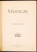 Dessewffy Arisztid: Velencze. I-II. kötet.
Budapest, 1896. Kosmos. 172 p.; 195 p. Egységes, tulajdon...