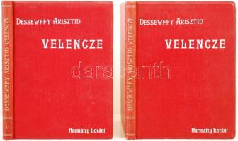 Dessewffy Arisztid: Velencze. I-II. kötet.
Budapest, 1896. Kosmos. 172 p.; 195 p. Egységes, tulajdon...