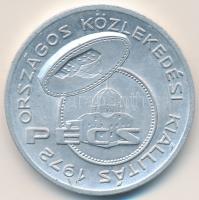 1972. Pécs "Országos Közlekedési Kiállítás" Al emlékérem T:2-