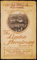 1913 London Aerodrome programfüzet sok képpel / Program booklet with many pictures 48p.