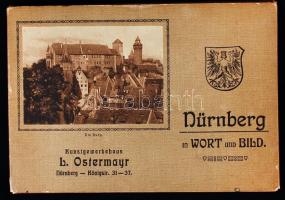 cca 1910 Nürnberg in Wort und Bild 20 tábla / 20 picture tables