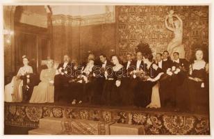 1941 Mérnők bál táncrendtartója + fotó / Dance card holder