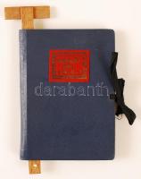 1941 Mérnők bál táncrendtartója + fotó / Dance card holder