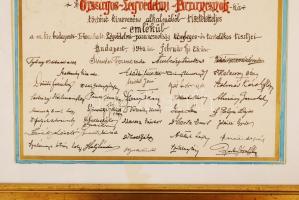 1940 vitéz Justhy Emil tábornok (akkor még ezredes) Országos Légvédelmi Parancsnokká kinevezésére ké...