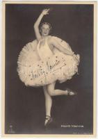 Honthy Hanna aláírt fotója. Angelo fotó, hátoldalt ragasztónyommal 10x15 cm