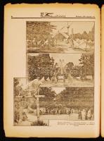 1933 A Magyar Cserkész Gödöllői Jamboreen kiadott 15 száma sok képpel, térképpel, néhány lap hiánnya...