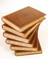 Vörösmarty Mihály munkái sajtó alá rendezte Gyulai Pál. I.-VI. kötet. teljes sorozat. (Aufrecht és G...