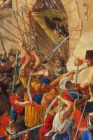 cca 1836 Buda várának diadalmas ostrommal visszavétele 1686. Eduard Gurk és Jan Osolsobie nagyméretű...