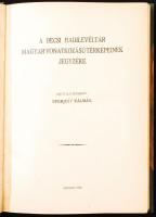 A Bécsi Hadilevéltár magyar vonatkozású térképeinek jegyzéke. Sajtó alá rend. Eperjesy Kálmán. Szeged, 1929. Városi ny. 172p. Félvászon kötésben