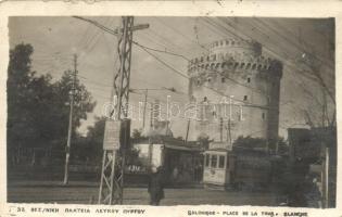2 db RÉGI külföldi városképes lap; Szófia, Tesszaloniki / 2 old foreign town-view postcards; Sofia, ...