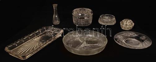 Üveg tétel, hibátlanok, összesen: 7 db